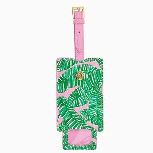 Lilly Pulitzer Leatherette Luggage Tag - Let's Go Bananas